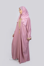 Women's Traditional Moroccan Style kaftan in colour pink