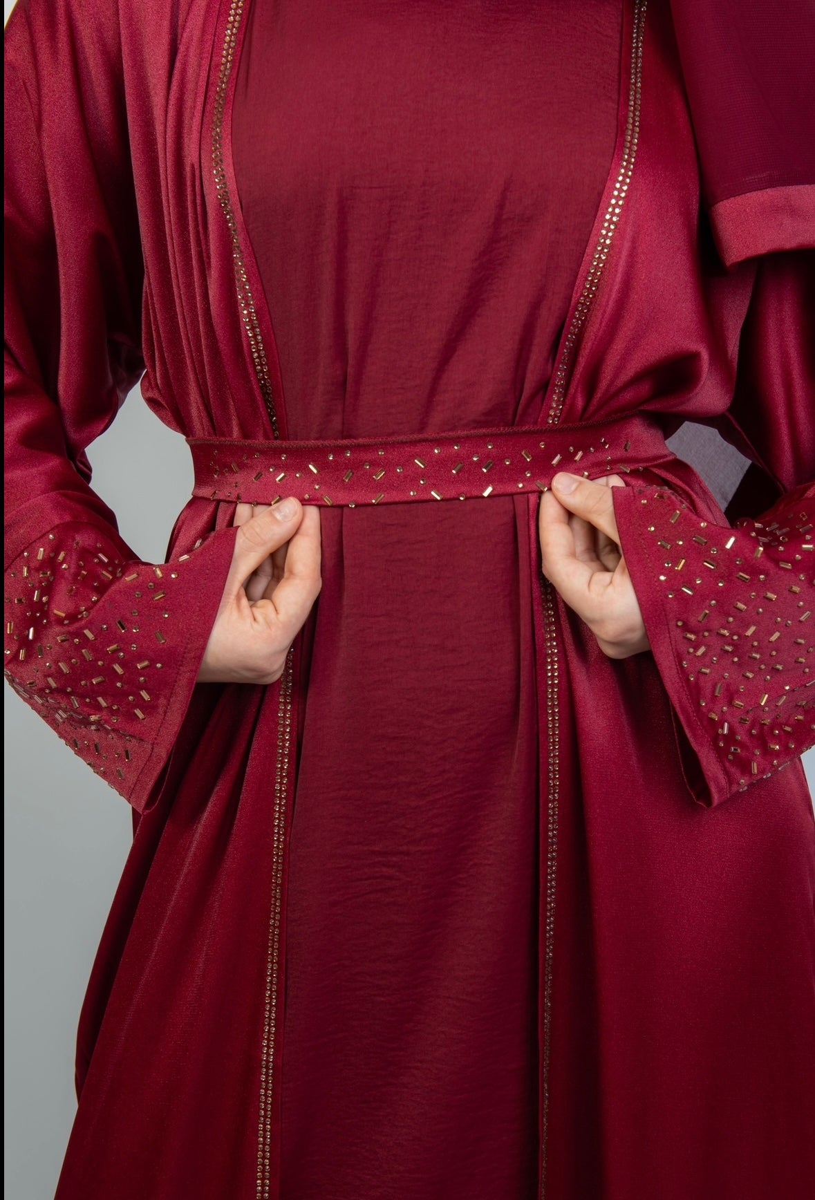 Lina Kimono 4 Piece Abaya