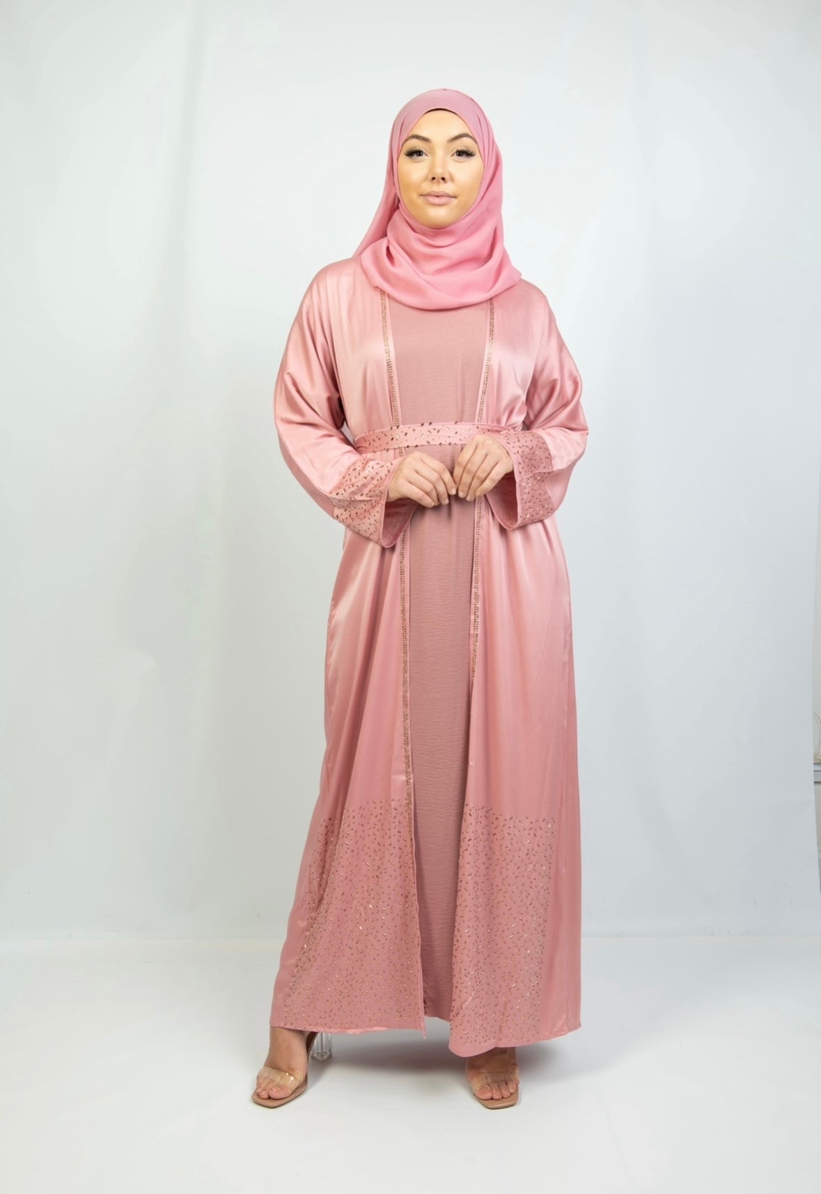 Lina Kimono 4 Piece Abaya